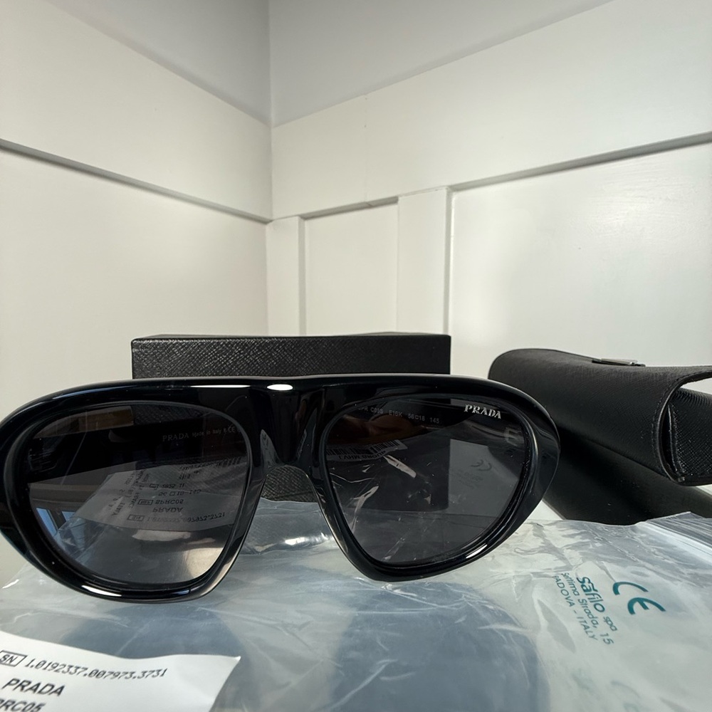 Prada Black Women's Sunglasses - Picture 8 of 12